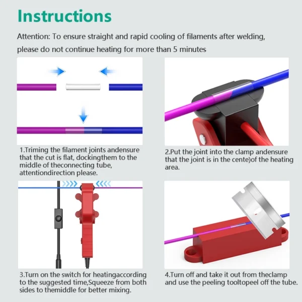 MAIGAO 3D Printer Filaments Conector - Image 4